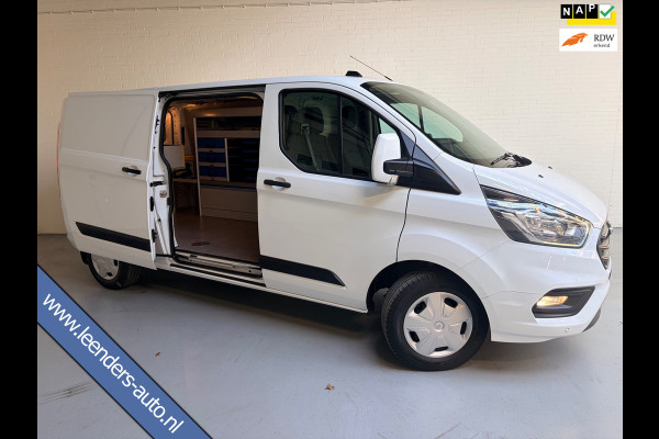 Ford Transit Custom Servicewagen 320 2.0 TDCI euro6 L2H1 Trend 3Persoons, 2xSchuifdeur, Sortimo, Trekhaak, RIJKLAARPRIJS!