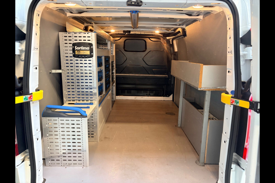 Ford Transit Custom Servicewagen 320 2.0 TDCI euro6 L2H1 Trend 3Persoons, 2xSchuifdeur, Sortimo, Trekhaak, RIJKLAARPRIJS!