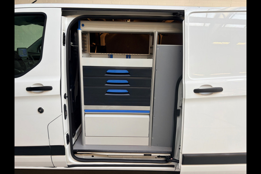 Ford Transit Custom Servicewagen 320 2.0 TDCI euro6 L2H1 Trend 3Persoons, 2xSchuifdeur, Sortimo, Trekhaak, RIJKLAARPRIJS!