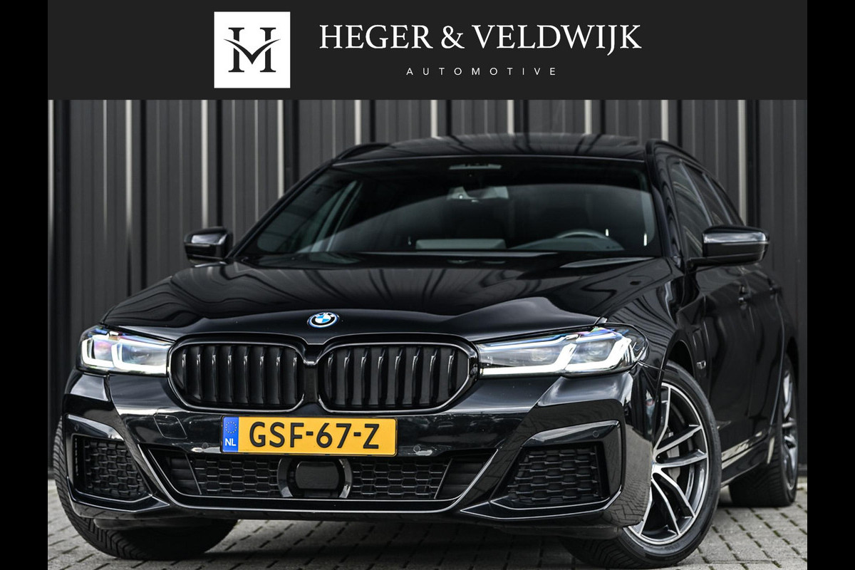 BMW 5 Serie Touring 530e Business Edition Plus M-Sport | Panoramadak | Active Cruise | Camera | Head-Up | HIFI | Comfort access | Stoelverwarming | Bmw Laser Light | Ambiance interieur |