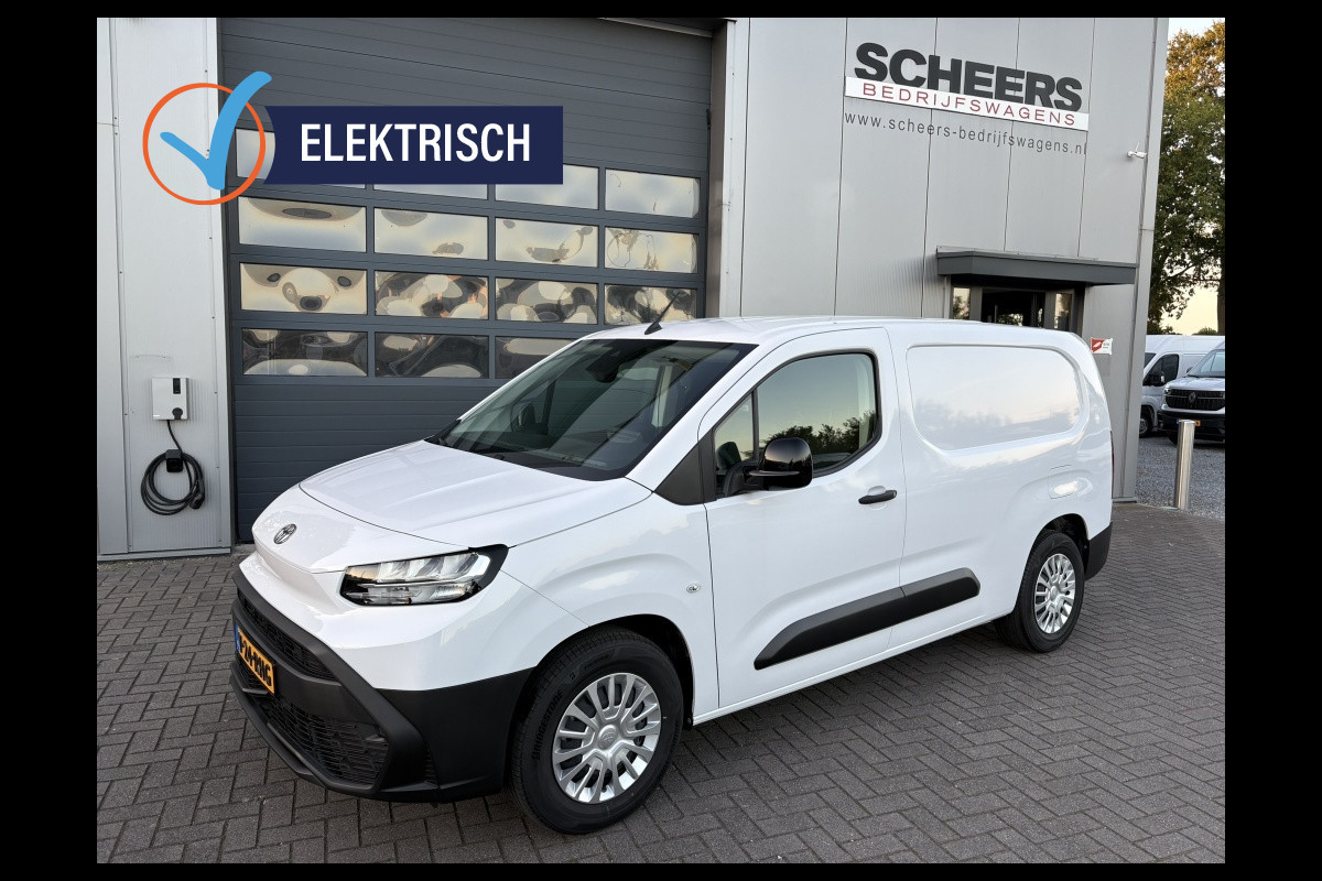 Toyota PROACE CITY Electric 50 kWh Long | 3-pers | Camera | Carplay