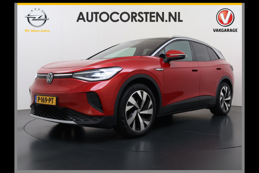 Volkswagen ID.4 82kWh 204PK SOH 98% Navi Camera Stoelverwarming Adap.Cruise Matrix Led Lmv 20" Apple Carplay Android Auto Pdc Assistentie+Comfort+Design+Exterieur+Style-Pakket Keyless Advanced Privacy Glas DAB Isofix Wifi Dealeronderhouden Origineel Nederlandse Auto