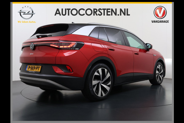 Volkswagen ID.4 82kWh 204PK SOH 98% Navi Camera Stoelverwarming Adap.Cruise Matrix Led Lmv 20" Apple Carplay Android Auto Pdc Assistentie+Comfort+Design+Exterieur+Style-Pakket Keyless Advanced Privacy Glas DAB Isofix Wifi Dealeronderhouden Origineel Nederlandse Auto