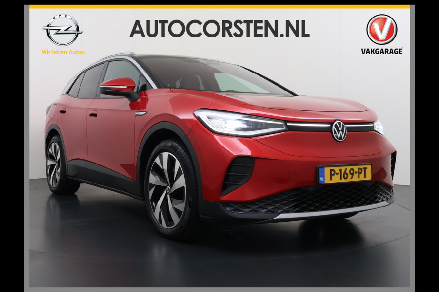Volkswagen ID.4 82kWh 204PK SOH 98% Navi Camera Stoelverwarming Adap.Cruise Matrix Led Lmv 20" Apple Carplay Android Auto Pdc Assistentie+Comfort+Design+Exterieur+Style-Pakket Keyless Advanced Privacy Glas DAB Isofix Wifi Dealeronderhouden Origineel Nederlandse Auto