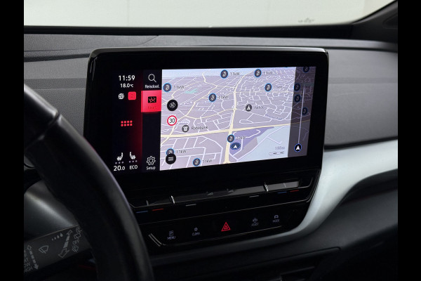 Volkswagen ID.4 82kWh 204PK SOH 98% Navi Camera Stoelverwarming Adap.Cruise Matrix Led Lmv 20" Apple Carplay Android Auto Pdc Assistentie+Comfort+Design+Exterieur+Style-Pakket Keyless Advanced Privacy Glas DAB Isofix Wifi Dealeronderhouden Origineel Nederlandse Auto
