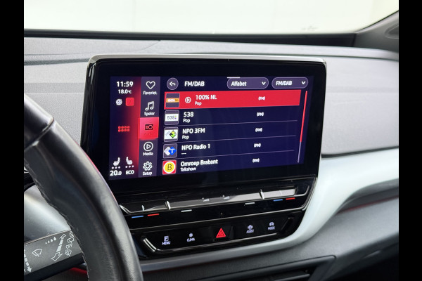 Volkswagen ID.4 82kWh 204PK SOH 98% Navi Camera Stoelverwarming Adap.Cruise Matrix Led Lmv 20" Apple Carplay Android Auto Pdc Assistentie+Comfort+Design+Exterieur+Style-Pakket Keyless Advanced Privacy Glas DAB Isofix Wifi Dealeronderhouden Origineel Nederlandse Auto