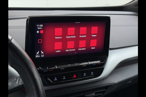 Volkswagen ID.4 82kWh 204PK SOH 98% Navi Camera Stoelverwarming Adap.Cruise Matrix Led Lmv 20" Apple Carplay Android Auto Pdc Assistentie+Comfort+Design+Exterieur+Style-Pakket Keyless Advanced Privacy Glas DAB Isofix Wifi Dealeronderhouden Origineel Nederlandse Auto
