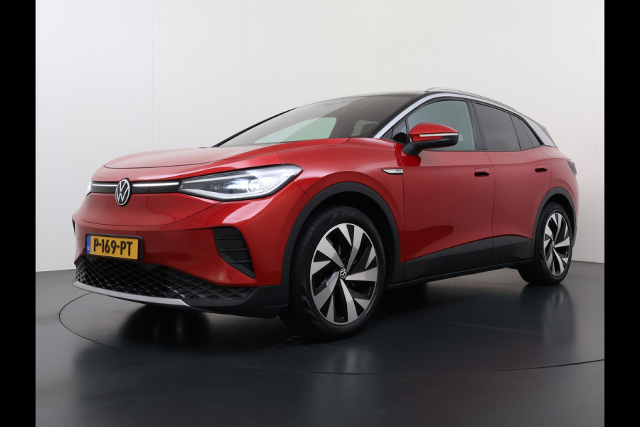 Volkswagen ID.4 82kWh 204PK SOH 98% Navi Camera Stoelverwarming Adap.Cruise Matrix Led Lmv 20" Apple Carplay Android Auto Pdc Assistentie+Comfort+Design+Exterieur+Style-Pakket Keyless Advanced Privacy Glas DAB Isofix Wifi Dealeronderhouden Origineel Nederlandse Auto