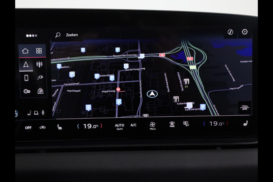Audi A6 Avant e-tron Advanced edition 83 kWh 286 pk | SOH 92,64%  | Private Lease vanaf € 987,- per maand | Luchtvering | Navigatie | Warmtepomp | Trekhaak (wegklapbaar) | Parkeersensoren (Park assist) | Winterbandenset | Rondomzicht camera | Elektr. voorstoelen | Multimedia scherm passagier | Verlengde garantie