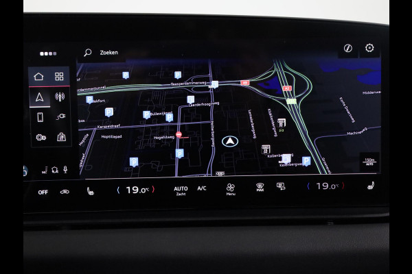 Audi A6 Avant e-tron Advanced edition 83 kWh 286 pk | SOH 92,64%  | Private Lease vanaf € 987,- per maand | Luchtvering | Navigatie | Warmtepomp | Trekhaak (wegklapbaar) | Parkeersensoren (Park assist) | Winterbandenset | Rondomzicht camera | Elektr. voorstoelen | Multimedia scherm passagier | Verlengde garantie