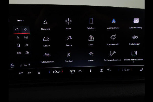 Audi A6 Avant e-tron Advanced edition 83 kWh 286 pk | SOH 92,64%  | Private Lease vanaf € 987,- per maand | Luchtvering | Navigatie | Warmtepomp | Trekhaak (wegklapbaar) | Parkeersensoren (Park assist) | Winterbandenset | Rondomzicht camera | Elektr. voorstoelen | Multimedia scherm passagier | Verlengde garantie