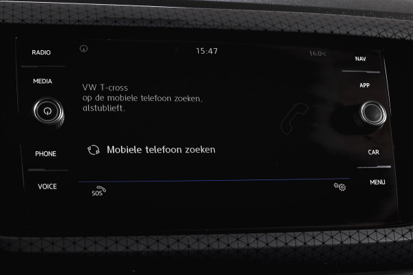 Volkswagen T-Cross 1.0 TSI 116 PK Style | Trekhaak | Dig. Cockpit | Adapt. Cruise | Stoelverw. | PDC | NAV | ECC | LM 17" |