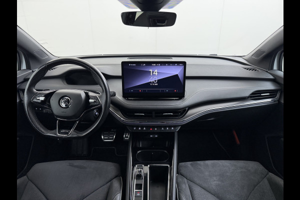 Škoda ENYAQ iV 180PK Sportline SOH 90% Sportstoelen Adap.Cruise Stuurverwarming Lmv 21" Blind Spot Assist Camera Apple Carplay Android Auto Privacy Glas Pdc Isofix Lane Assist P-Assist Dodehoekdetectie IV60 1e Eigenaar Dealeronderhouden Origineel Nederlandse Auto