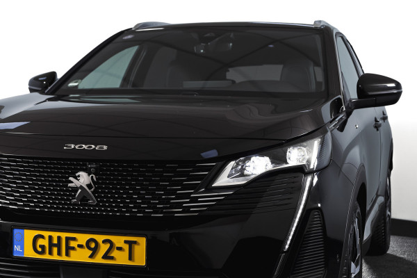 Peugeot 3008 1.6 PureTech 180 PK GT - Automaat | Afn. Trekhaak | Dig. Cockpit | Adapt. Cruise | Leder-+stoelverw. | Elek. stoelen | Camera | NAV | ECC | Elek. Klep | LM 18" |