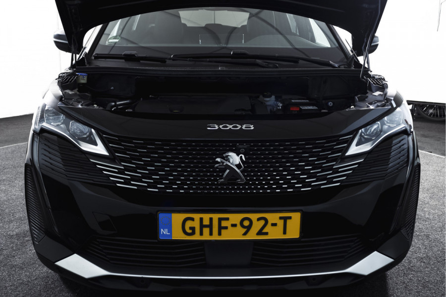 Peugeot 3008 1.6 PureTech 180 PK GT - Automaat | Afn. Trekhaak | Dig. Cockpit | Adapt. Cruise | Leder-+stoelverw. | Elek. stoelen | Camera | NAV | ECC | Elek. Klep | LM 18" |
