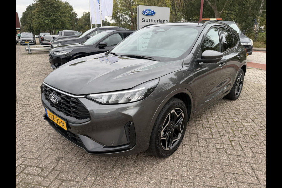 Ford Kuga 2.5 PHEV ST-Line 243pk | Wegklapbare trekhaak (elektrisch bedienbaar) | Driver Assistance Pack | Winter Pack | 19 inch lichtmetalen velgen in Absolute Black/Machined | SCI |