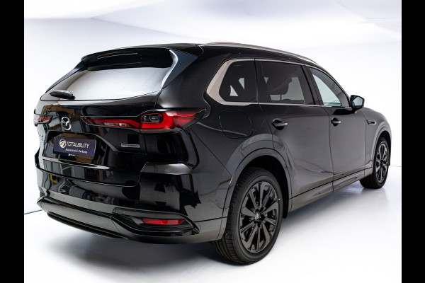 Mazda CX-80 2.5 e-SkyActiv PHEV Homura Plus 7 Pers. | Nieuw! | Panoramadak | Leer | Bose Audio | Stoelkoeling | Stoel-Stuur- Achterbankverwarming, 360 Camera, Adaptive Cruise, Head-Up, Keyless