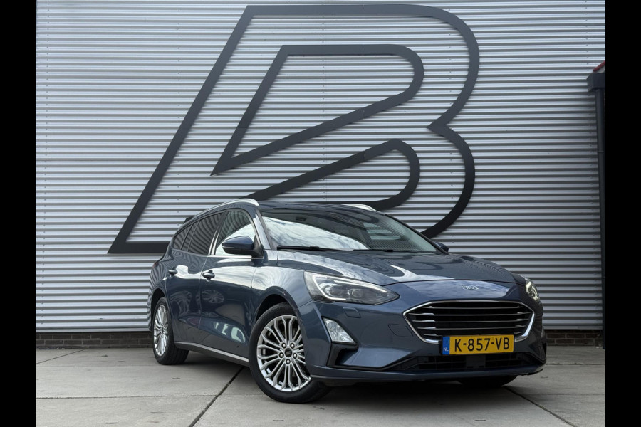 Ford FOCUS Wagon 1.0 EcoBoost Titanium Business 2e Eigenaar|Navi|Camera|Clima|Cruise|Stoelverwarming|Carplay|APK tot 06-2027