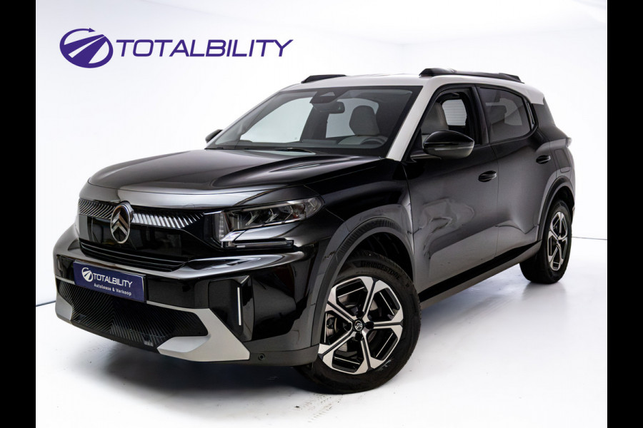 Citroën C3 Aircross 1.2 Hybrid 145pk Max | Camera | Led Vision | Climate-control | Navigatie | App-connect | Cruise | Privacy Glas, Side-assist, PDC V+A, Draadloze Tel.lader