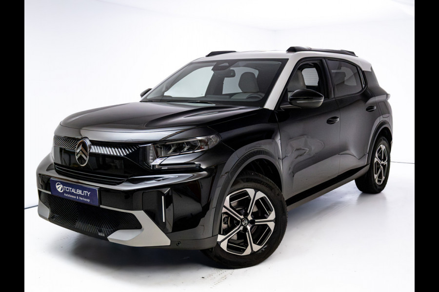 Citroën C3 Aircross 1.2 Hybrid 145pk Max | Camera | Led Vision | Climate-control | Navigatie | App-connect | Cruise | Privacy Glas, Side-assist, PDC V+A, Draadloze Tel.lader