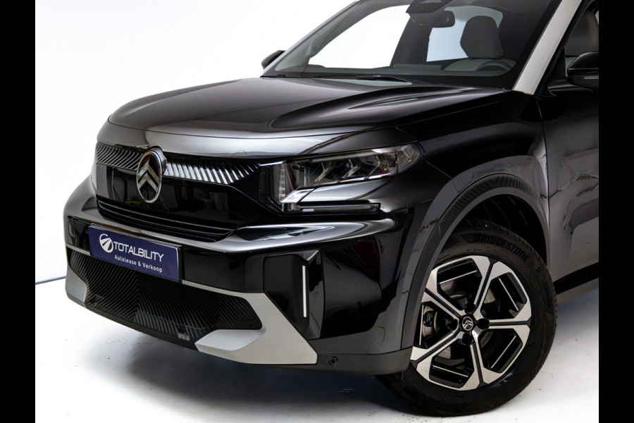 Citroën C3 Aircross 1.2 Hybrid 145pk Max | Camera | Led Vision | Climate-control | Navigatie | App-connect | Cruise | Privacy Glas, Side-assist, PDC V+A, Draadloze Tel.lader