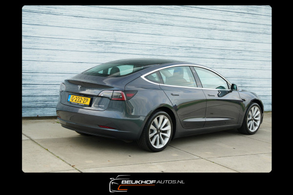 Tesla Model 3 Long Range AWD 75 kWh FSD Pano Leer Soh 90%