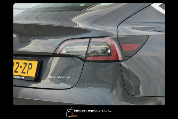 Tesla Model 3 Long Range AWD 75 kWh FSD Pano Leer Soh 90%