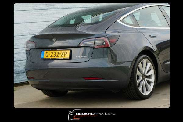 Tesla Model 3 Long Range AWD 75 kWh FSD Pano Leer Soh 90%