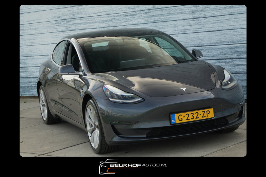 Tesla Model 3 Long Range AWD 75 kWh FSD Pano Leer Soh 90%