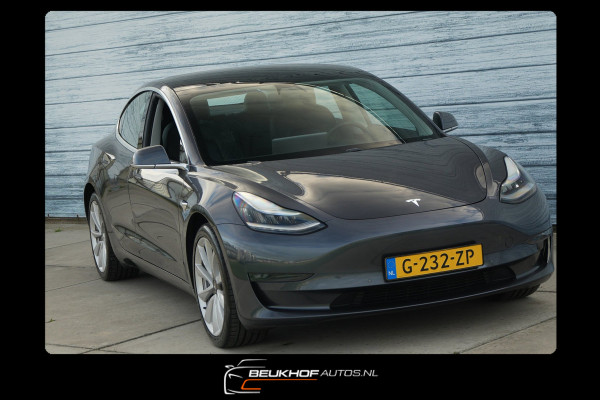 Tesla Model 3 Long Range AWD 75 kWh FSD Pano Leer Soh 90%