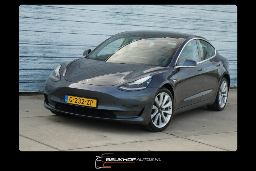 Tesla Model 3 Long Range AWD 75 kWh FSD Pano Leer Soh 90%