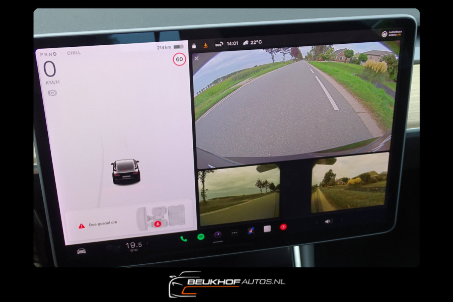 Tesla Model 3 Long Range AWD 75 kWh FSD Pano Leer Soh 90%
