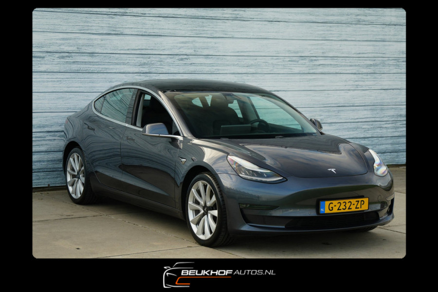 Tesla Model 3 Long Range AWD 75 kWh FSD Pano Leer Soh 90%