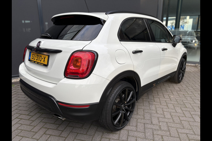 Fiat 500X Cross 1.4 Turbo MultiAir S-Design Cross Airco - Parkeersensor achter - Navigatie - Cruise control - Bluetooth - Dakrails - Radio - Licht metalen velgen 19 inch - Start/stop systeem - Lederen/stof bekleding - Elektrische ramen - Extra getint glas achter -  Keyless entry