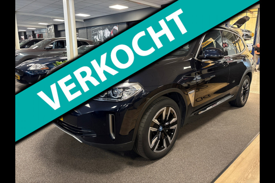 BMW iX3 Executive 80 kWh/soh 99,66%/pano/leer/memory/trekhaak/camera/apple/navi