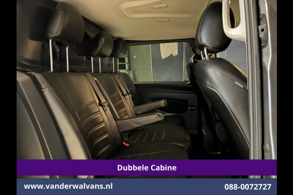 Mercedes-Benz Vito 116 CDI 164pk L2H1 Dubbele cabine Automaat Euro6 Airco | 5-Zits | Camera | 2x Zijdeur | LED | Apple Carplay 2500kg Trekhaak, Cruisecontrol, Android Auto, Lederen Bekleding, Parkeersensoren