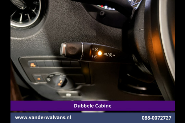 Mercedes-Benz Vito 116 CDI 164pk L2H1 Dubbele cabine Automaat Euro6 Airco | 5-Zits | Camera | 2x Zijdeur | LED | Apple Carplay 2500kg Trekhaak, Cruisecontrol, Android Auto, Lederen Bekleding, Parkeersensoren