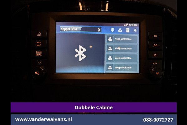 Mercedes-Benz Vito 116 CDI 164pk L2H1 Dubbele cabine Automaat Euro6 Airco | 5-Zits | Camera | 2x Zijdeur | LED | Apple Carplay 2500kg Trekhaak, Cruisecontrol, Android Auto, Lederen Bekleding, Parkeersensoren