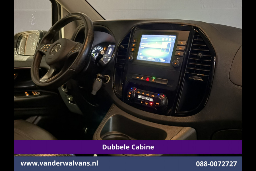 Mercedes-Benz Vito 116 CDI 164pk L2H1 Dubbele cabine Automaat Euro6 Airco | 5-Zits | Camera | 2x Zijdeur | LED | Apple Carplay 2500kg Trekhaak, Cruisecontrol, Android Auto, Lederen Bekleding, Parkeersensoren