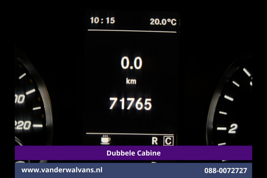 Mercedes-Benz Vito 116 CDI 164pk L2H1 Dubbele cabine Automaat Euro6 Airco | 5-Zits | Camera | 2x Zijdeur | LED | Apple Carplay 2500kg Trekhaak, Cruisecontrol, Android Auto, Lederen Bekleding, Parkeersensoren