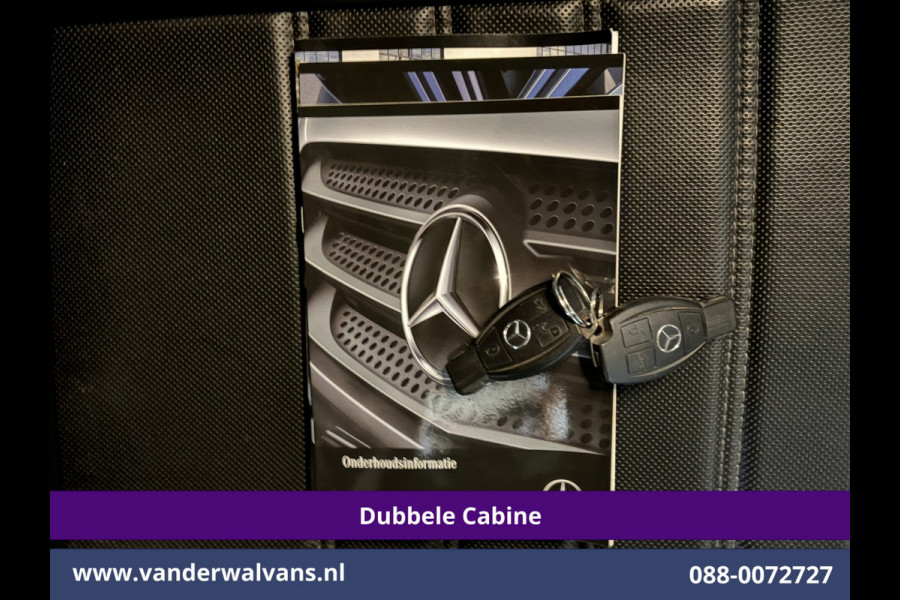 Mercedes-Benz Vito 116 CDI 164pk L2H1 Dubbele cabine Automaat Euro6 Airco | 5-Zits | Camera | 2x Zijdeur | LED | Apple Carplay 2500kg Trekhaak, Cruisecontrol, Android Auto, Lederen Bekleding, Parkeersensoren