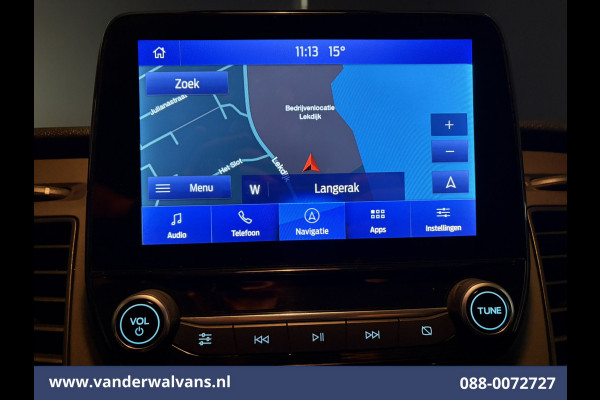 Ford Transit Custom 2.0 TDCI L2H1 Euro6 Airco | Camera | Navigatie | LED | Apple Carplay | Bijrijdersbank Cruisecontrol, Stoelverwarming, Verwarmde Voorruit, Parkeersensoren, 2670kg laadvermogen