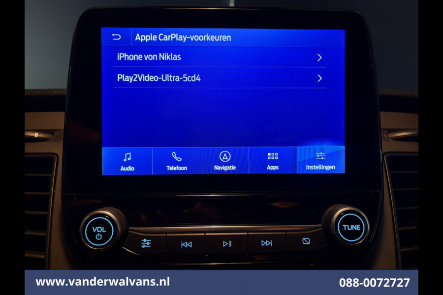 Ford Transit Custom 2.0 TDCI L2H1 Euro6 Airco | Camera | Navigatie | LED | Apple Carplay | Bijrijdersbank Cruisecontrol, Stoelverwarming, Verwarmde Voorruit, Parkeersensoren, 2670kg laadvermogen
