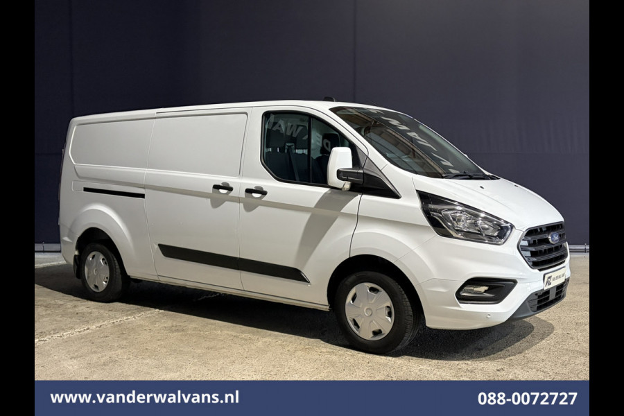 Ford Transit Custom 2.0 TDCI L2H1 Euro6 Airco | Camera | Navigatie | LED | Apple Carplay | Bijrijdersbank Cruisecontrol, Stoelverwarming, Verwarmde Voorruit, Parkeersensoren, 2670kg laadvermogen