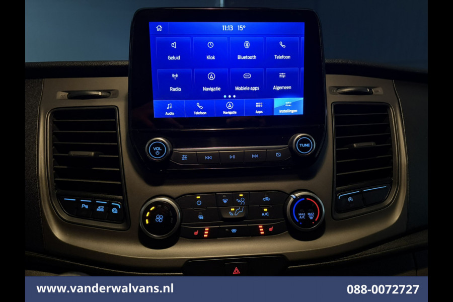Ford Transit Custom 2.0 TDCI L2H1 Euro6 Airco | Camera | Navigatie | LED | Apple Carplay | Bijrijdersbank Cruisecontrol, Stoelverwarming, Verwarmde Voorruit, Parkeersensoren, 2670kg laadvermogen