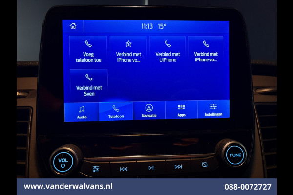 Ford Transit Custom 2.0 TDCI L2H1 Euro6 Airco | Camera | Navigatie | LED | Apple Carplay | Bijrijdersbank Cruisecontrol, Stoelverwarming, Verwarmde Voorruit, Parkeersensoren, 2670kg laadvermogen