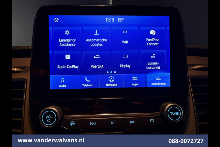 Ford Transit Custom 2.0 TDCI L2H1 Euro6 Airco | Camera | Navigatie | LED | Apple Carplay | Bijrijdersbank Cruisecontrol, Stoelverwarming, Verwarmde Voorruit, Parkeersensoren, 2670kg laadvermogen