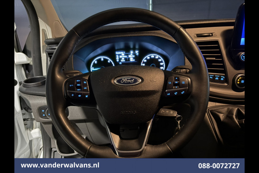 Ford Transit Custom 2.0 TDCI L2H1 Euro6 Airco | Camera | Navigatie | LED | Apple Carplay | Bijrijdersbank Cruisecontrol, Stoelverwarming, Verwarmde Voorruit, Parkeersensoren, 2670kg laadvermogen