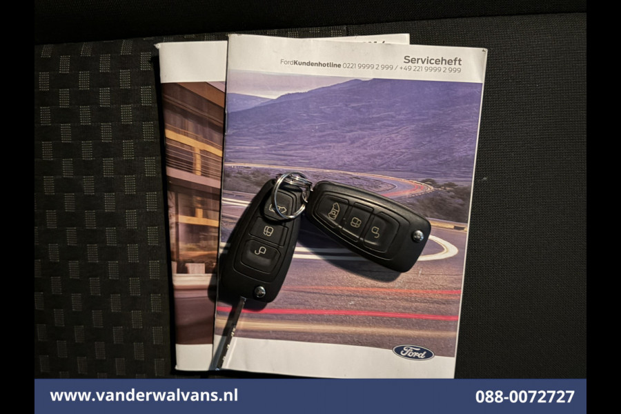 Ford Transit Custom 2.0 TDCI L2H1 Euro6 Airco | Camera | Navigatie | LED | Apple Carplay | Bijrijdersbank Cruisecontrol, Stoelverwarming, Verwarmde Voorruit, Parkeersensoren, 2670kg laadvermogen