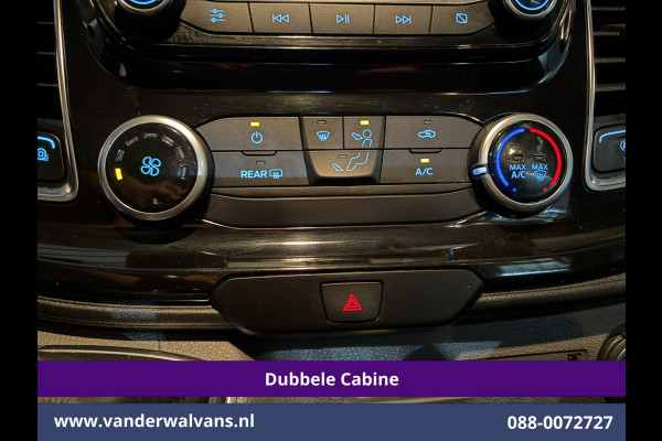 Ford Transit 2.0 TDCI 131pk L3H2 Dubbele Cabine Euro6 Airco | Xenon | 5-Zits | Navigatie | LED | Apple Carplay Cruisecontrol, Android Auto, Parkeersensoren, LM Velgen